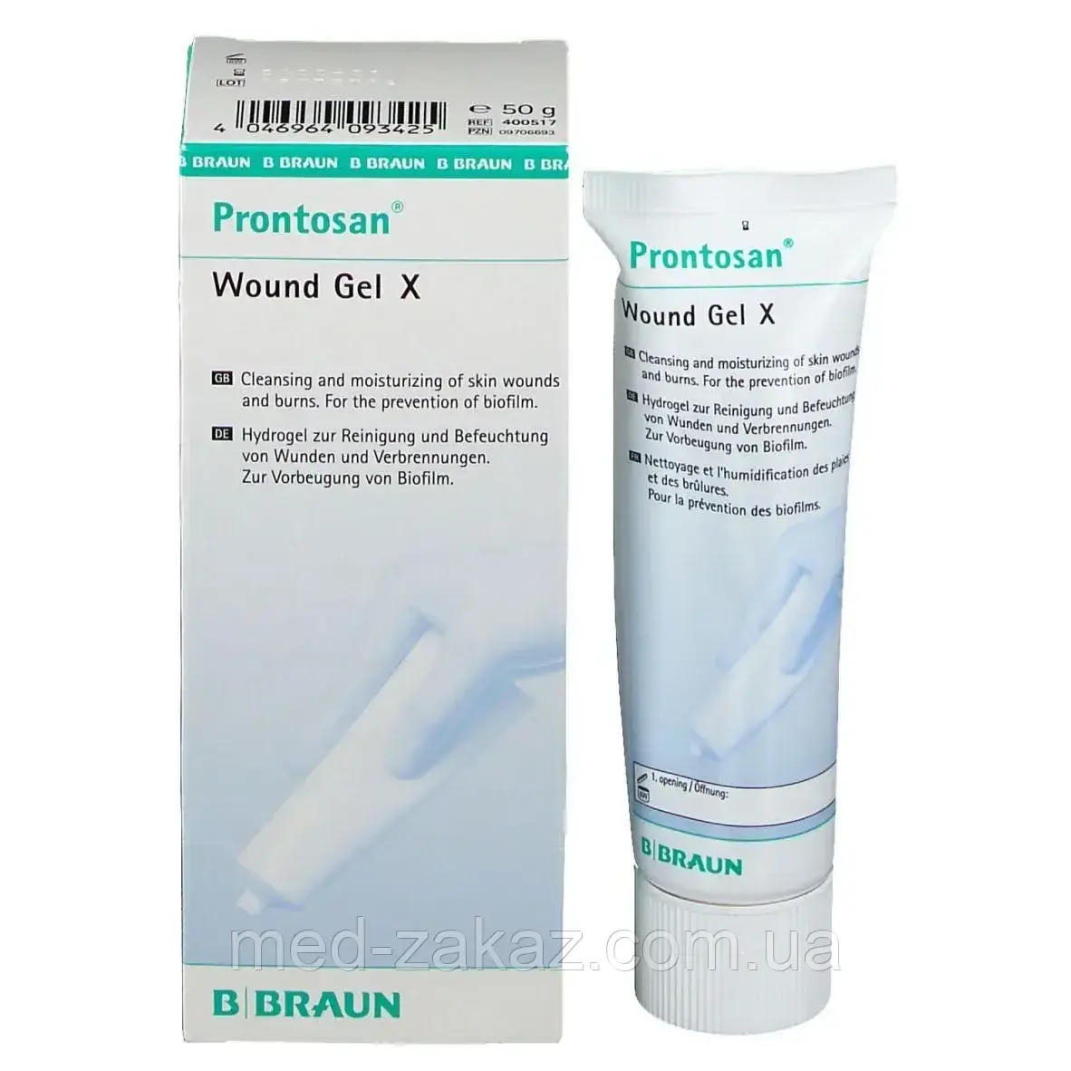 400508 Гель для ран Prontosan X 250 г B.BRAUN