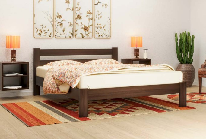 Ліжко дерев'яне Прем'єра міні (односпальне, полуторне, двоспальне)