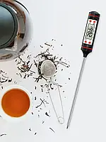 Термометр кухонний харчовий UFR цифровий електронний зі щупом для м'яса TP-101 чорний original