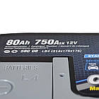 Автомобільний акумулятор  ZAP Carbon EFB  80Аh 750А R+ (580 08) (L4B)(h=175), фото 4
