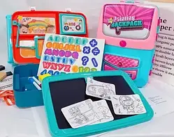 Навчальний набір для малювання у валізці Backpack Packing 3in1