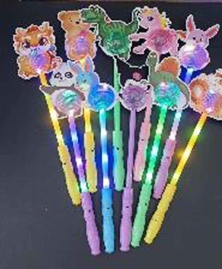Іграшка паличка зі світлом C28409 мікс тварин, фото 1