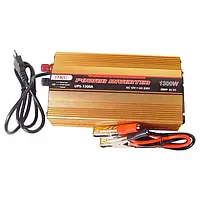 Перетворювач автомобільний інвертор UKC AC/DC UPS 1300 Вт