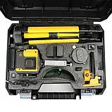 Лазерний рівень, акумуляторний лазерний нівелір (3d, 12 променів), фото 3