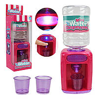 Кулер іграшковий 018-75 на батарейках, світло, звук, тече вода, фото 2