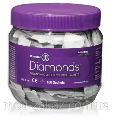 Адсорбуючий засіб для шкіри Convatec Diamonds 1 уп.