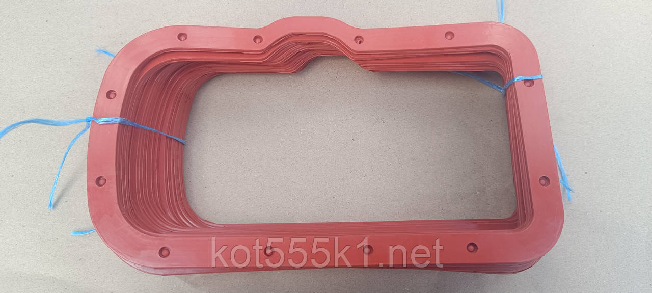 Прокладка піддона Урал червона
