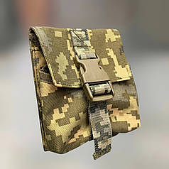 Підсумок під 2 гранати на Моллі, Піксель, WINTAC, Cordura 1000D, тактичний чохол під дві гранати на Моллі