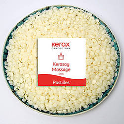 Соєвий масажний віск Kerax Kerasoy Massage 4115 (Велика Британія), 1 кг