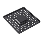 Кухонна мійка Kroner KRP PVD Schwarze — SET7546HM (3/0,7 мм), фото 9