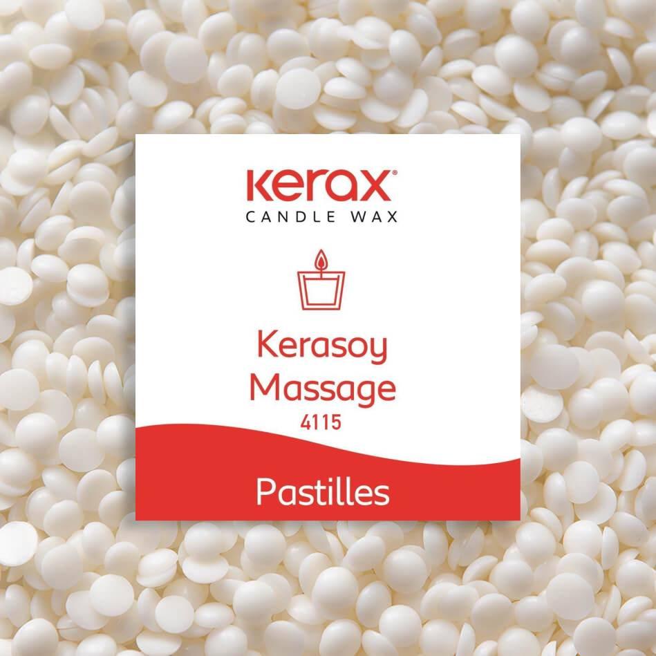 Соєвий масажний віск Kerax Kerasoy Massage 4115 (Велика Британія), від 5 кг