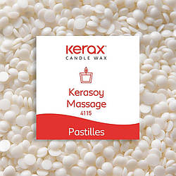 Соєвий масажний віск Kerax Kerasoy Massage 4115 (Велика Британія), від 5  кг