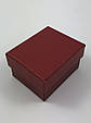 Футляр для каблучки картонний ТТ-100 бордовий, фото 8