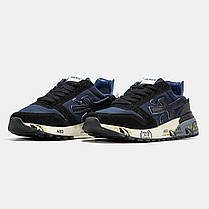 Чоловічі Кросівки Premiata Mick Blue Black / Преміата Мік Сині з Чорним, фото 5