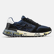 Чоловічі Кросівки Premiata Mick Blue Black / Преміата Мік Сині з Чорним, фото 3