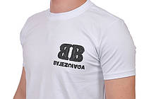 Футболка чоловіча Balenciaga 25-25Y-09504 біла, фото 6