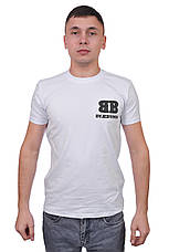 Футболка чоловіча Balenciaga 25-25Y-09504 біла, фото 3