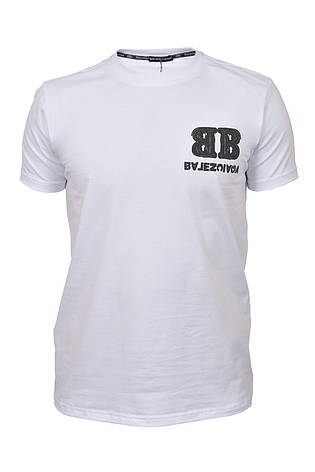 Футболка чоловіча Balenciaga 25-25Y-09504 біла, фото 1