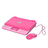 Ноутбук дитячий інтерактивний Limo Toy SK 7442-7443 навчальний, рожевий, фото 2