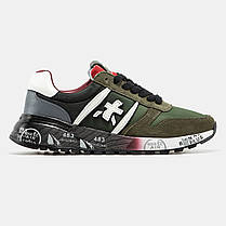 Чоловічі Кросівки Premiata Lander Green White / Преміата Ландер Зелені з Білим, фото 3