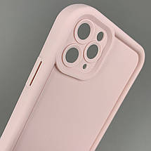 Чохол для Apple iPhone 11 Pro Max чохол з великими бортиками на телефон айфон 11 про макс рожевий n5v, фото 3