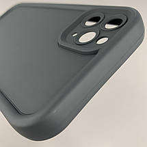 Чохол для Apple iPhone 11 Pro Max чохол з великими бортиками на телефон айфон 11 про макс чорний n5v, фото 5