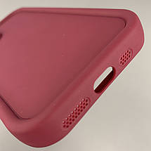 Чохол для iPhone 11 Pro бордовий з великими бортами з принтом чорний леопард на айфон 11 про w01l, фото 4