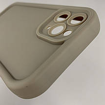 Чохол для Apple iPhone 11 Pro чохол з великими бортиками на телефон айфон 11 про коричневий n5v, фото 5