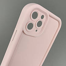Чохол для Apple iPhone 11 Pro чохол з великими бортиками на телефон айфон 11 про рожевий n5v, фото 3