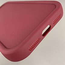 Чохол для Apple iPhone 11 чохол з великими бортиками на телефон айфон 11 бордовий n5v, фото 4