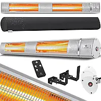 Інфрачервоний обігрівач KESSER 3000 Вт інфрачервоні та каталітичні Обігрівачі 165x960x105 мм без Wi-Fi