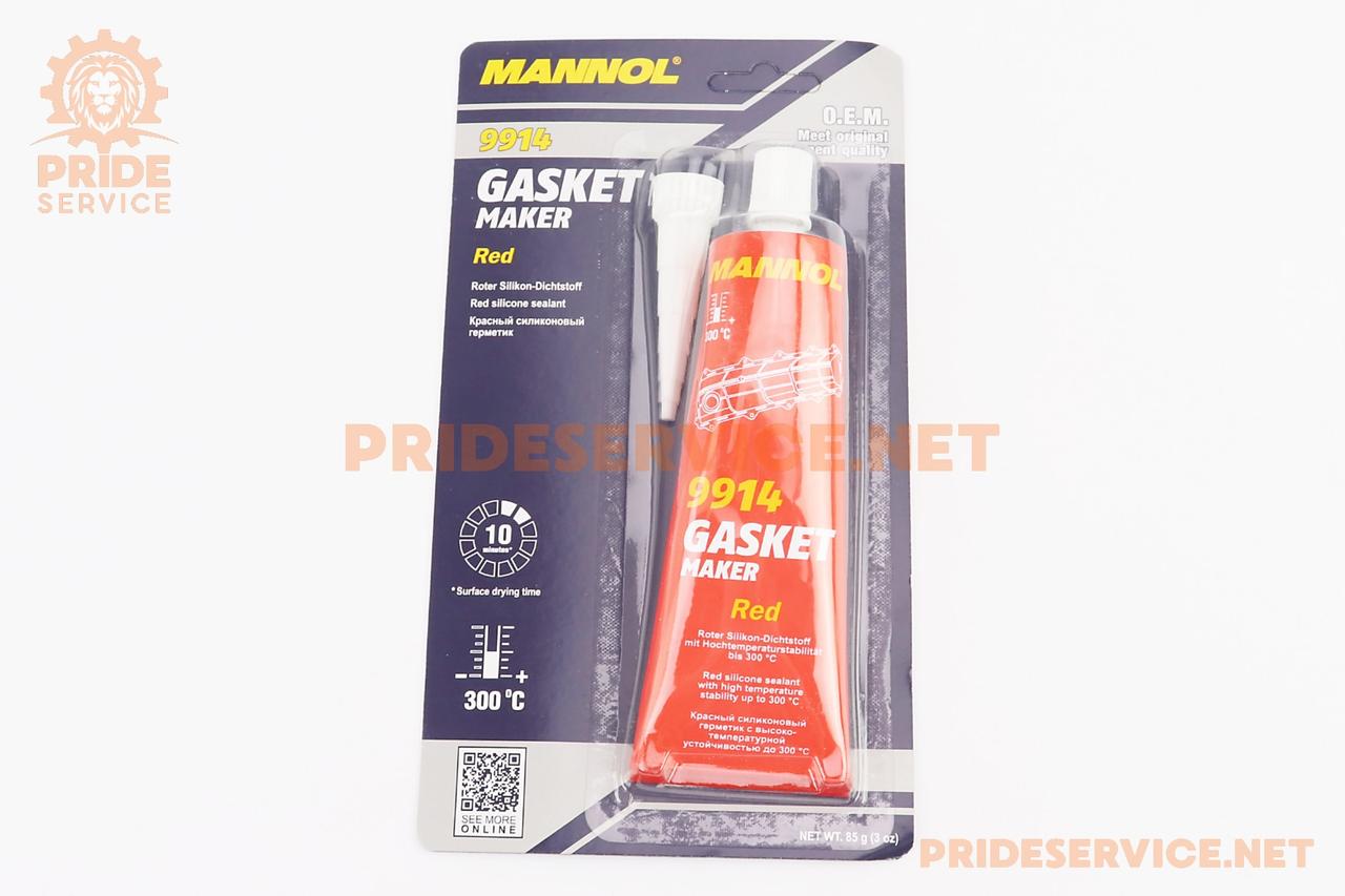 Герметик силіконовий високотемпературний червоний "Gasket Maker RED" 85g, МОТОХІМІЯ, SV-304009