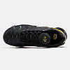 Чоловічі Кросівки Nike Air Max Tn Plus Black Yellow White / Найк Аїр Макс ТН Плюс Чорні з Жовтим та Білим, фото 10