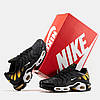 Чоловічі Кросівки Nike Air Max Tn Plus Black Yellow White / Найк Аїр Макс ТН Плюс Чорні з Жовтим та Білим, фото 7