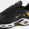 Чоловічі Кросівки Nike Air Max Tn Plus Black Yellow White / Найк Аїр Макс ТН Плюс Чорні з Жовтим та Білим, фото 8
