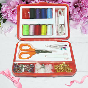 Набір для шиття insta sewing kit tasy to thread нитки, голки, ножиці (205), фото 1