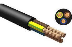 Провід ПВС 3х2,5 Чорний ОДЕСА ГОСТ (Економ)