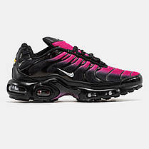 Жіночі Кросівки Nike Air Max TN Plus Pink Black / Найк Аїр Макс ТН Плюс Рожеві з Чорним, фото 3