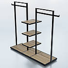 Стійка "BIPARTITE". Рейл торговий для одягу для дому та бутіка., фото 4