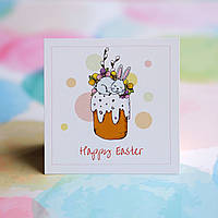 Листівка Великодня 80х80мм