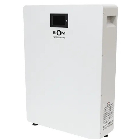 Акумуляторна батарея LiFePo4 10кВт/год Biom Professional 48В (51,2В) BALFP-512100-V1, з Bluetooth-моніторингом