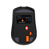 Бездротова Миша для комп'ютера ноутбука MEETION BTM002 (2.4 G+Bluetooth) |1000-1200-1600dpi, 6 кнопок RGB, фото 7