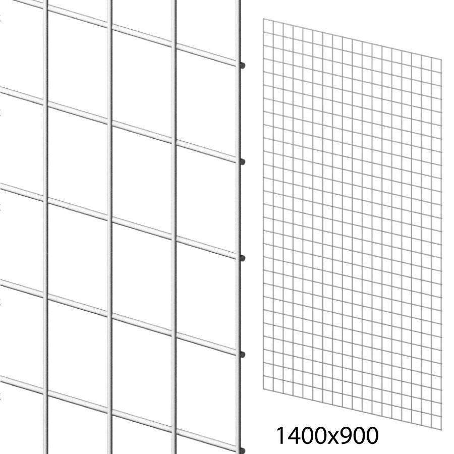 Сітка торговельна 90х140 см (осередок 50х50 мм, D2.5 мм), біла