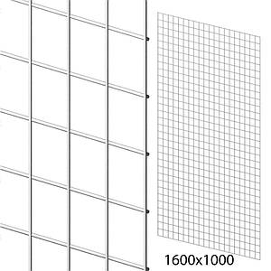 Сітка торговельна 100х160 см (осередок 50х50 мм, D2.5 мм), біла