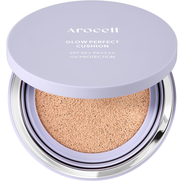 Тональний кушон з ефектом сяйва Arocell Glow Perfect Cushion SPF50+ PA+++ №23 15 г