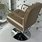 Перукарське крісло Bronx White, фото 2