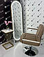 Перукарське крісло Bronx White, фото 3