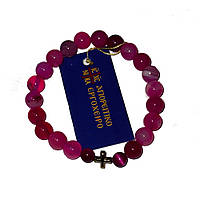 Православні чотки-браслет з натурального агата