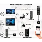 Neolight ALPHA Hybrid Black + SOLO FHD Silver Комплект відеодомофону, фото 7