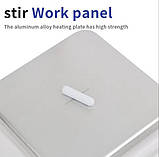 Магнітна мішалка з підігрівом ЛММ-2 (XLD-SH-2) 0-2200 об/хвил, фото 4